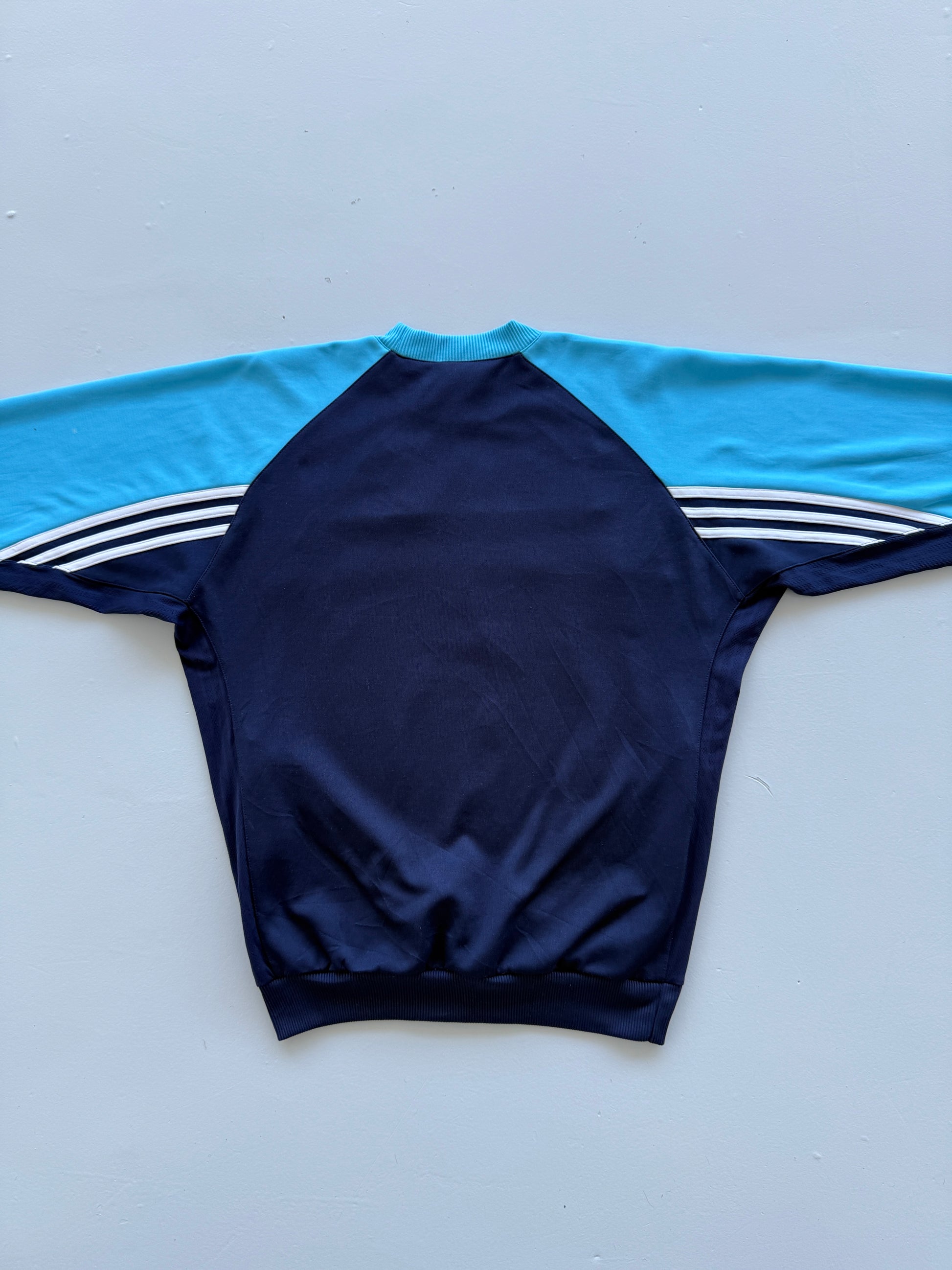 Adidas Olympique De Marseille 1998/99 Vintage Football Sweatshirt -  Small