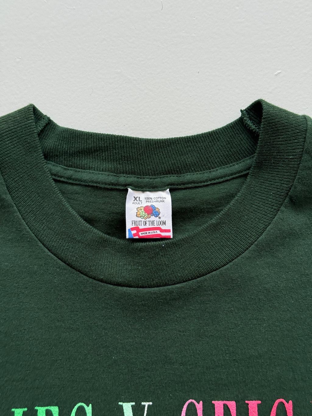 Green Mexican Independence Day 90's Vintage Graphic T-Shirt - XL