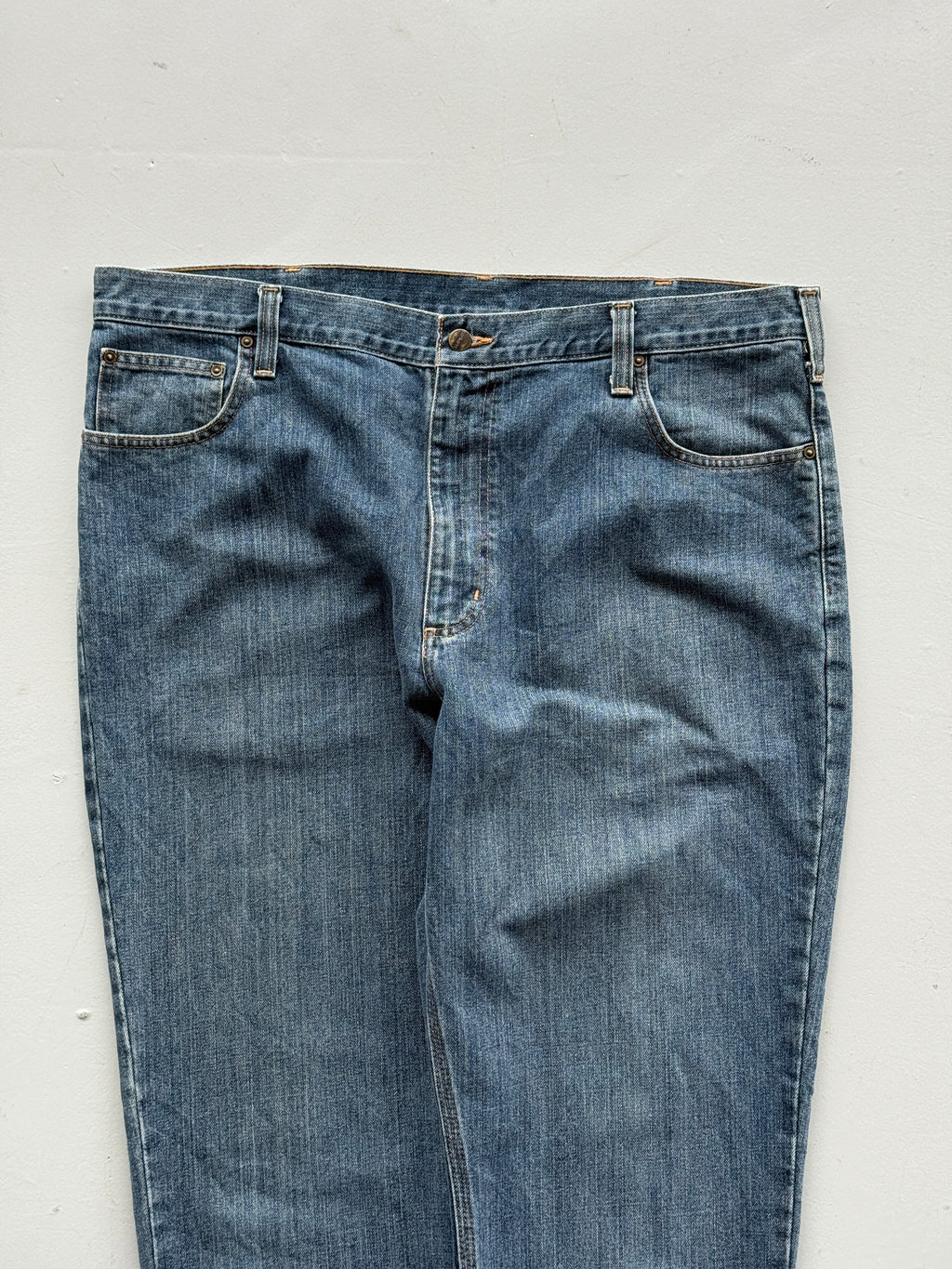 Blue Carhartt 00's Vintage Denim Tapered Jeans - W40 x L34