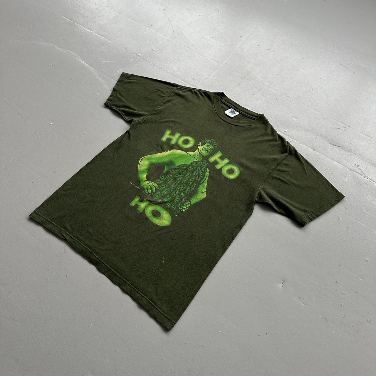 Green Pillsbury Jolly Green Giant 90s Vintage Graphic T-Shirt - Large