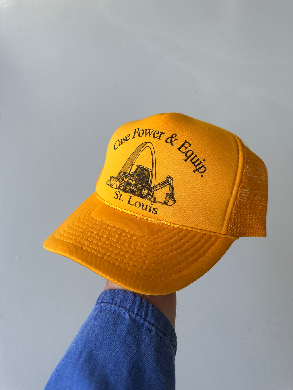 Case Power & Equipment Vintage Americana Foam and Mesh SnapBack Trucker Cap
