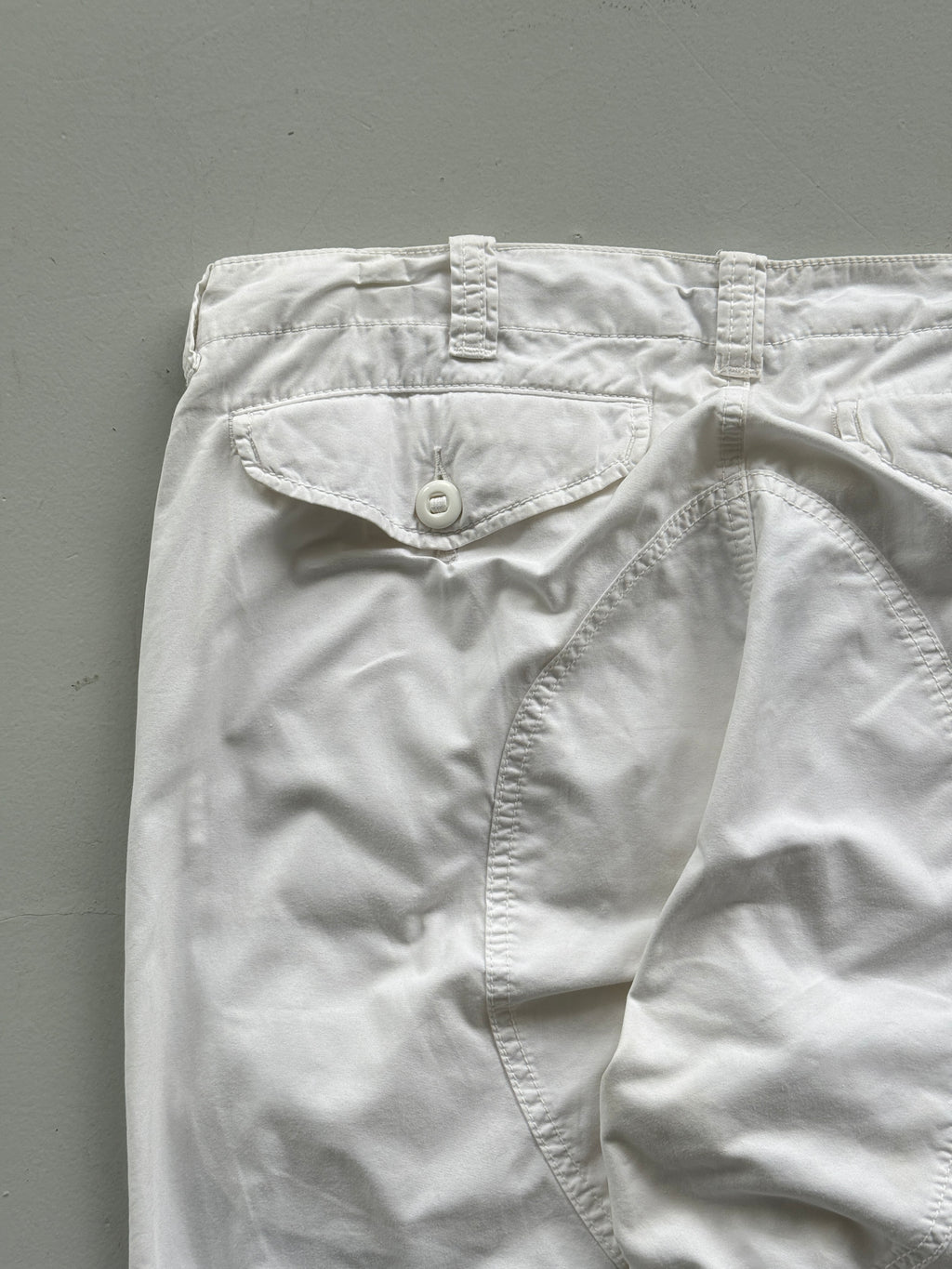 White Ralph Lauren 90's Vintage Cargo Pants Trousers - W34 x L34