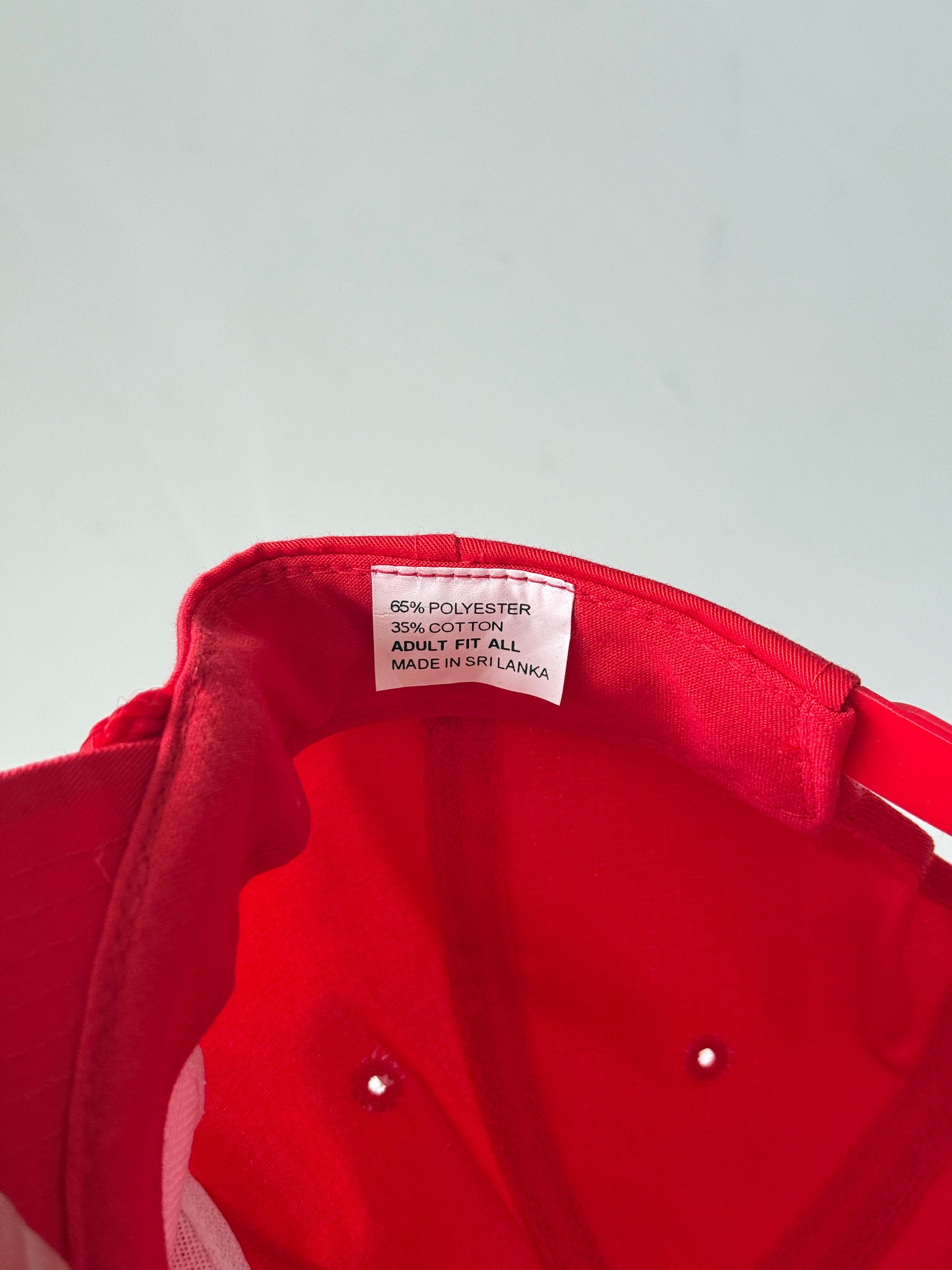 Red Columbia Freight liner Sales Vintage Cotton SnapBack Trucker Cap
