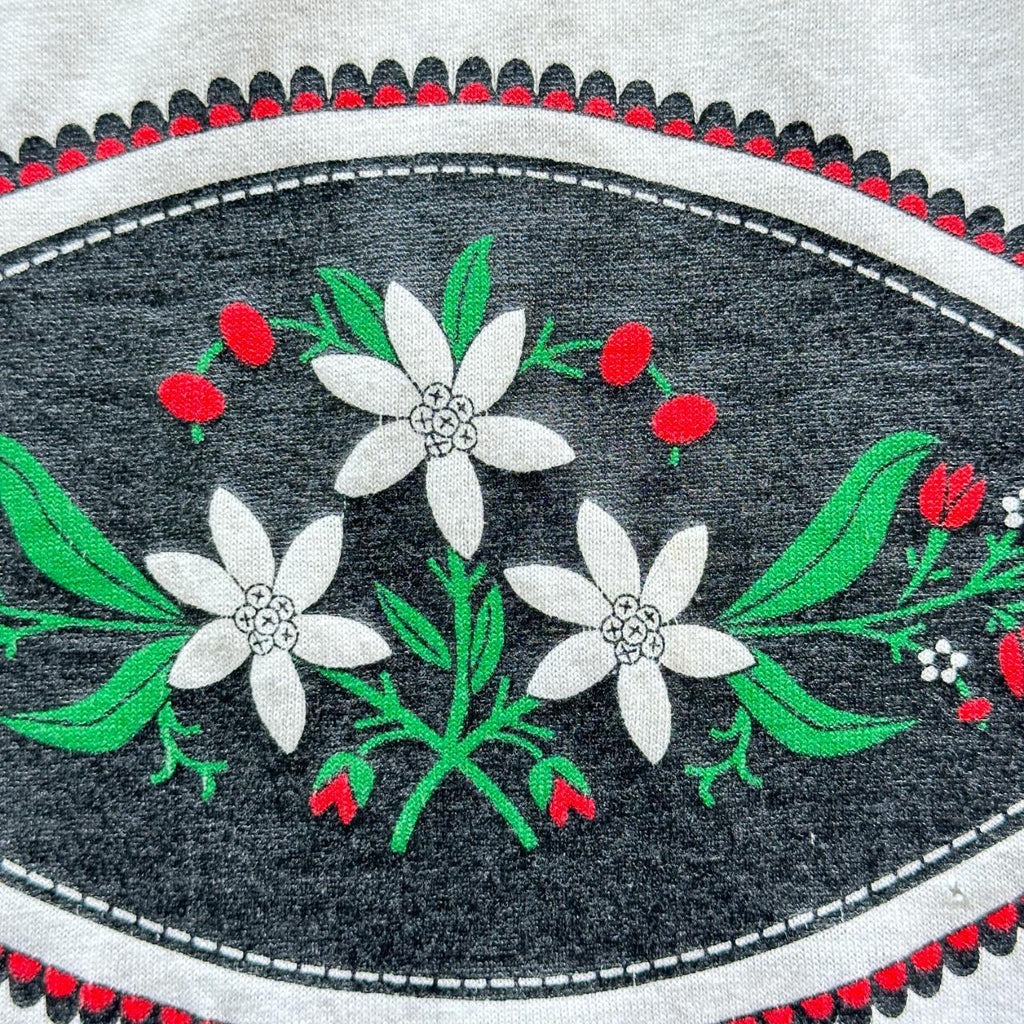 White Folkfest Vintage 90's T-shirt - XL