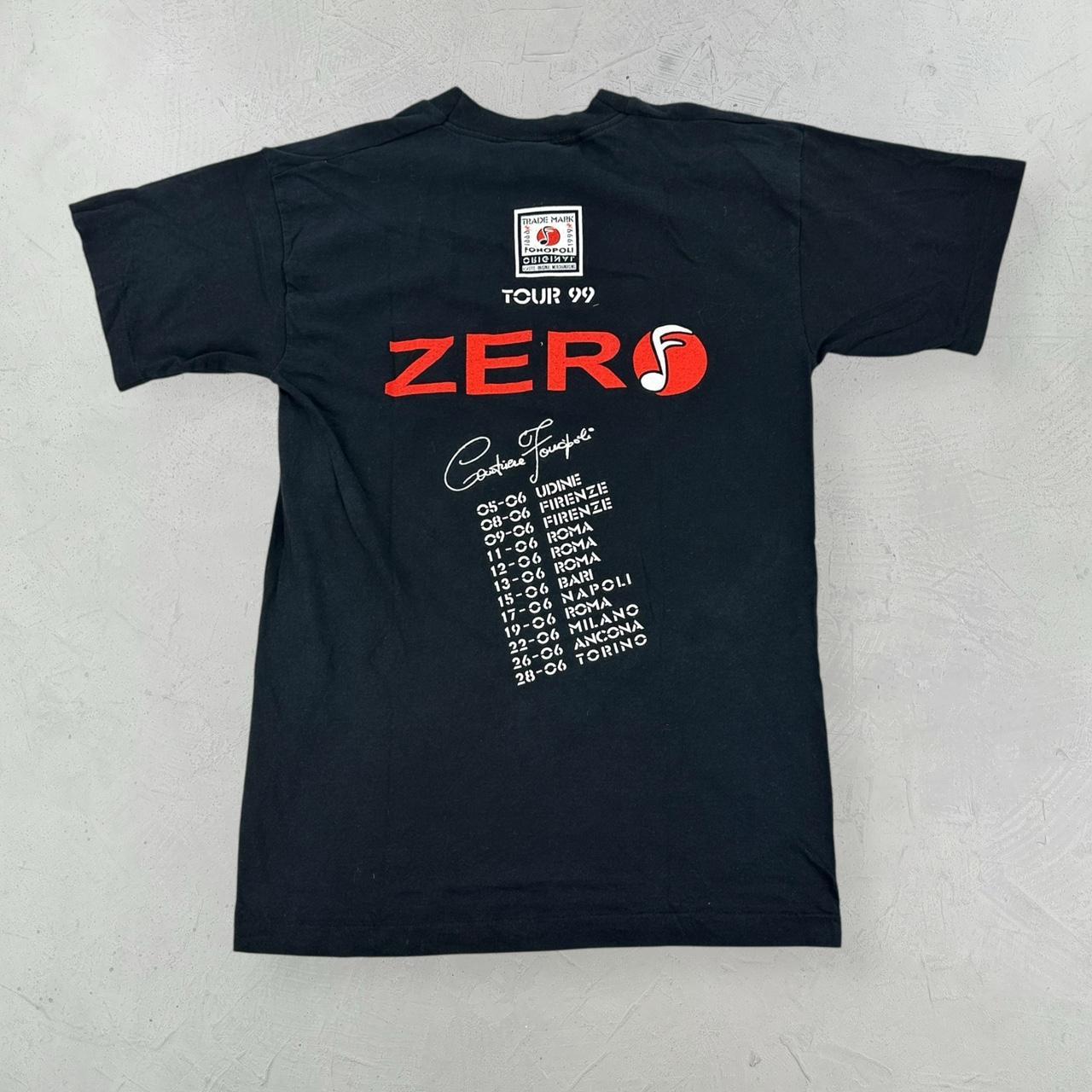 Cantiere Fonopoli Zero Tour 1999 vintage T-shirt - Small
