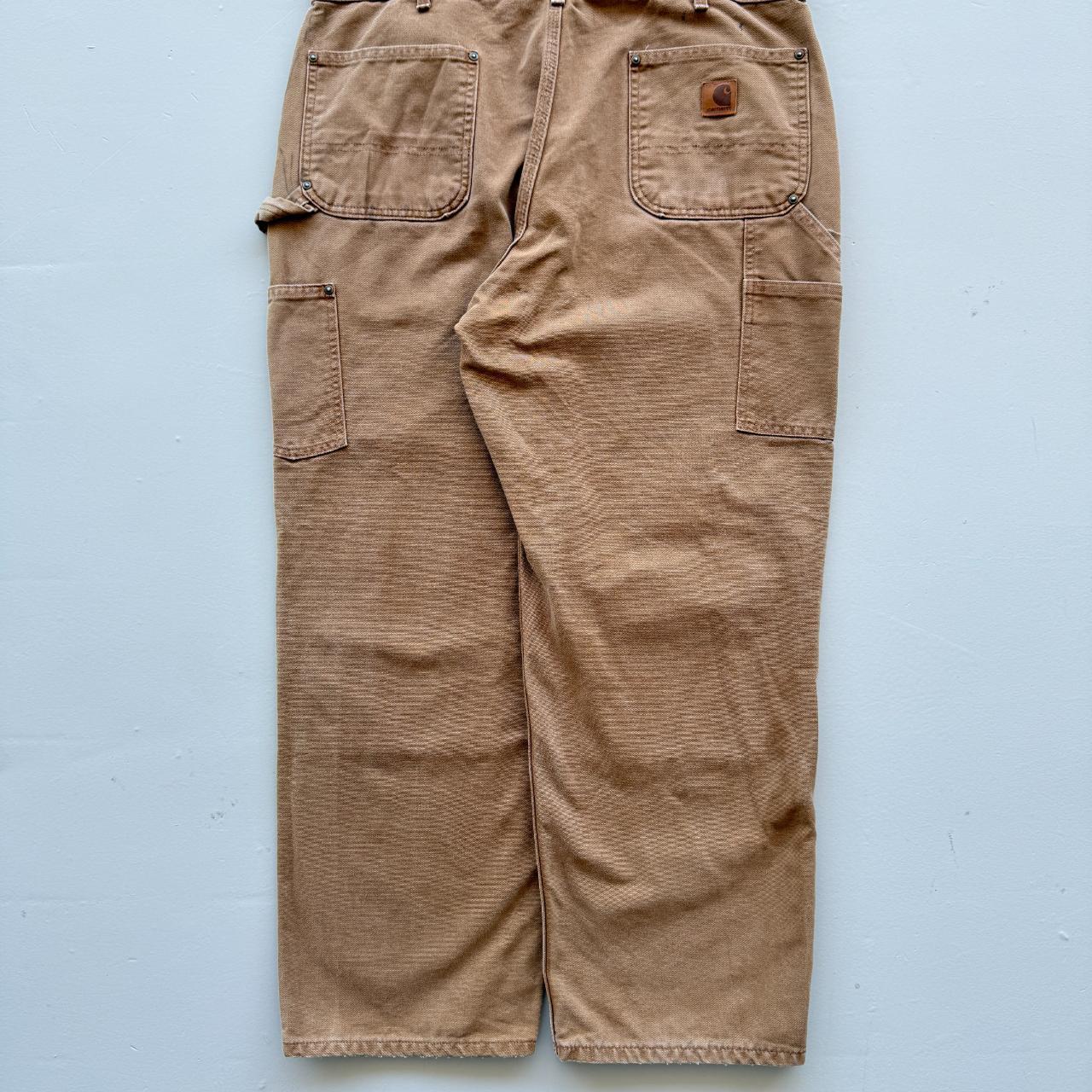 Hamilton Brown Carhartt Double Knee Vintage Carpenter Pants - 35" x 28"