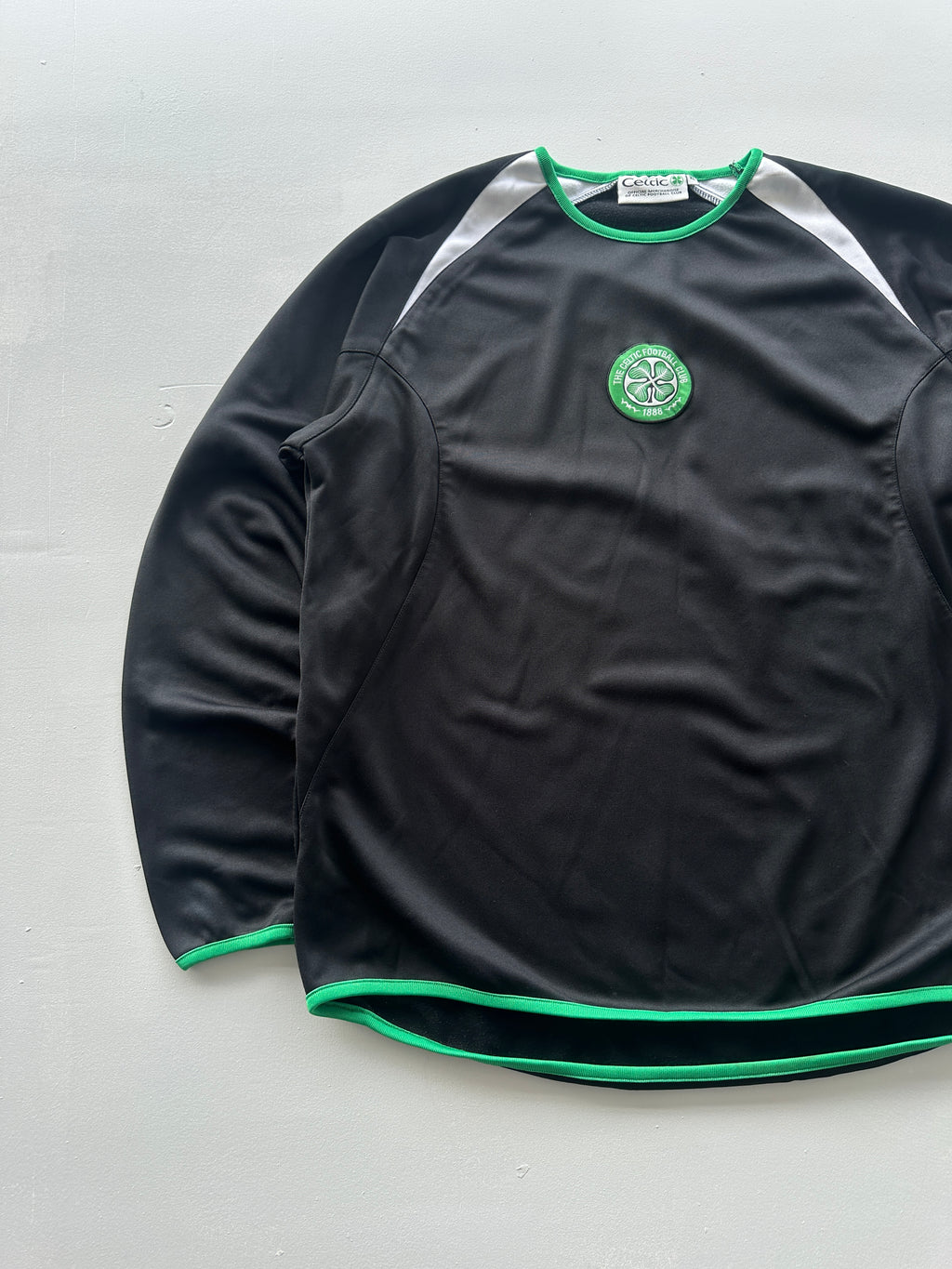Celtic FC Official Merchandise Vintage Long Sleeve Football Shirt - XL