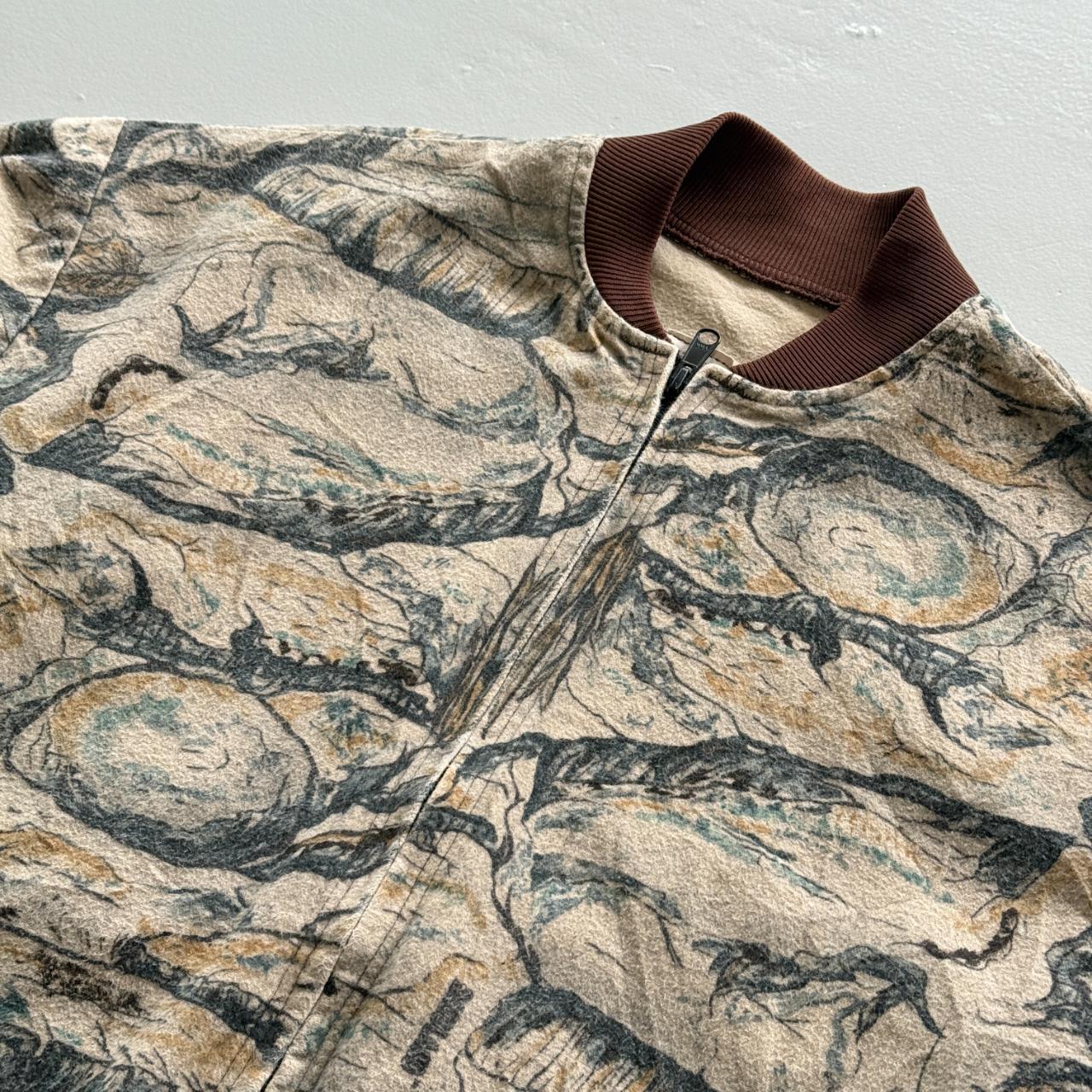 Real Tree Camo 90s Light Weight Bomber Jacket - XL