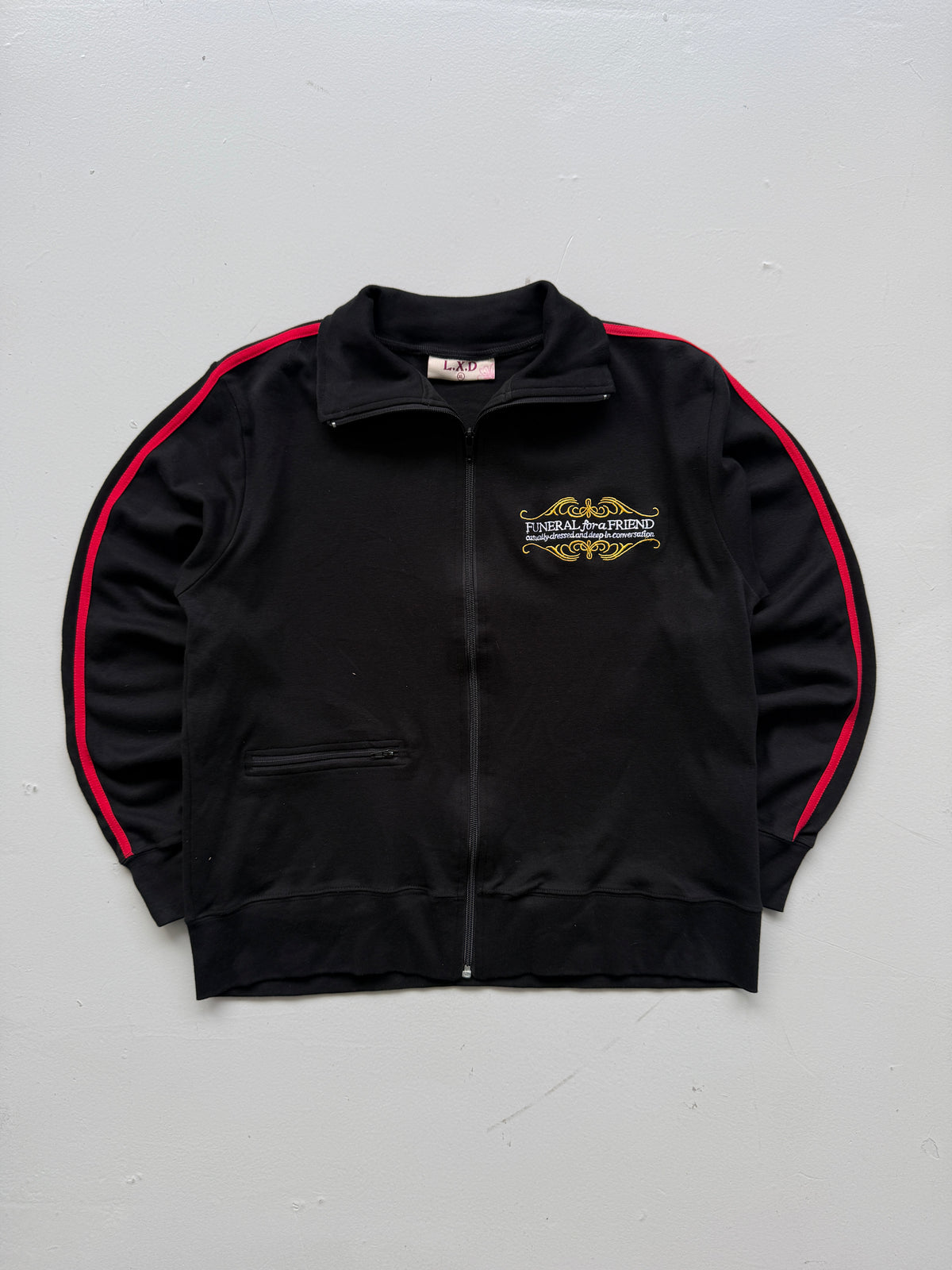 Funeral For A Friend Casually Dressed Y2K Vintage Track Jacket - Women's 8-10
