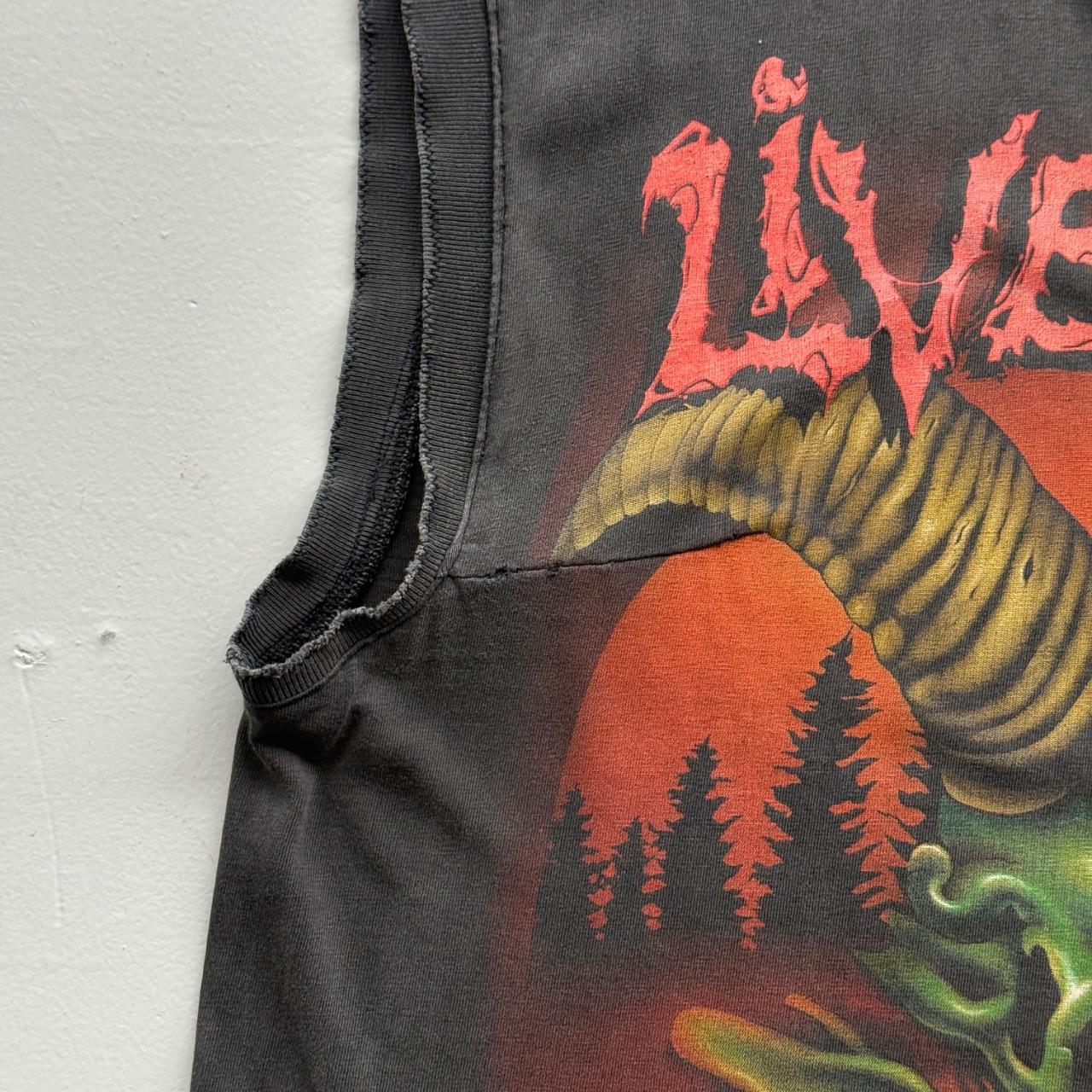 Black 1997 Milwaukee Metal Fest Vintage Graphic cut-off Vest - Large