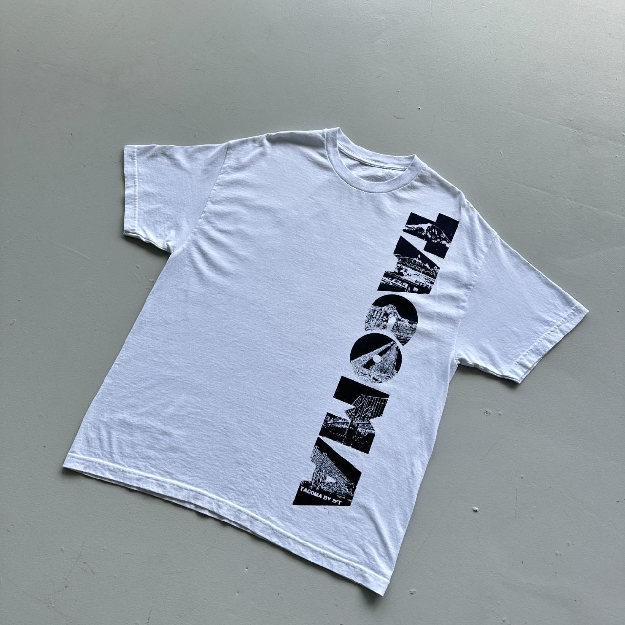 White Tacoma 90s Vintage T-shirt - XL