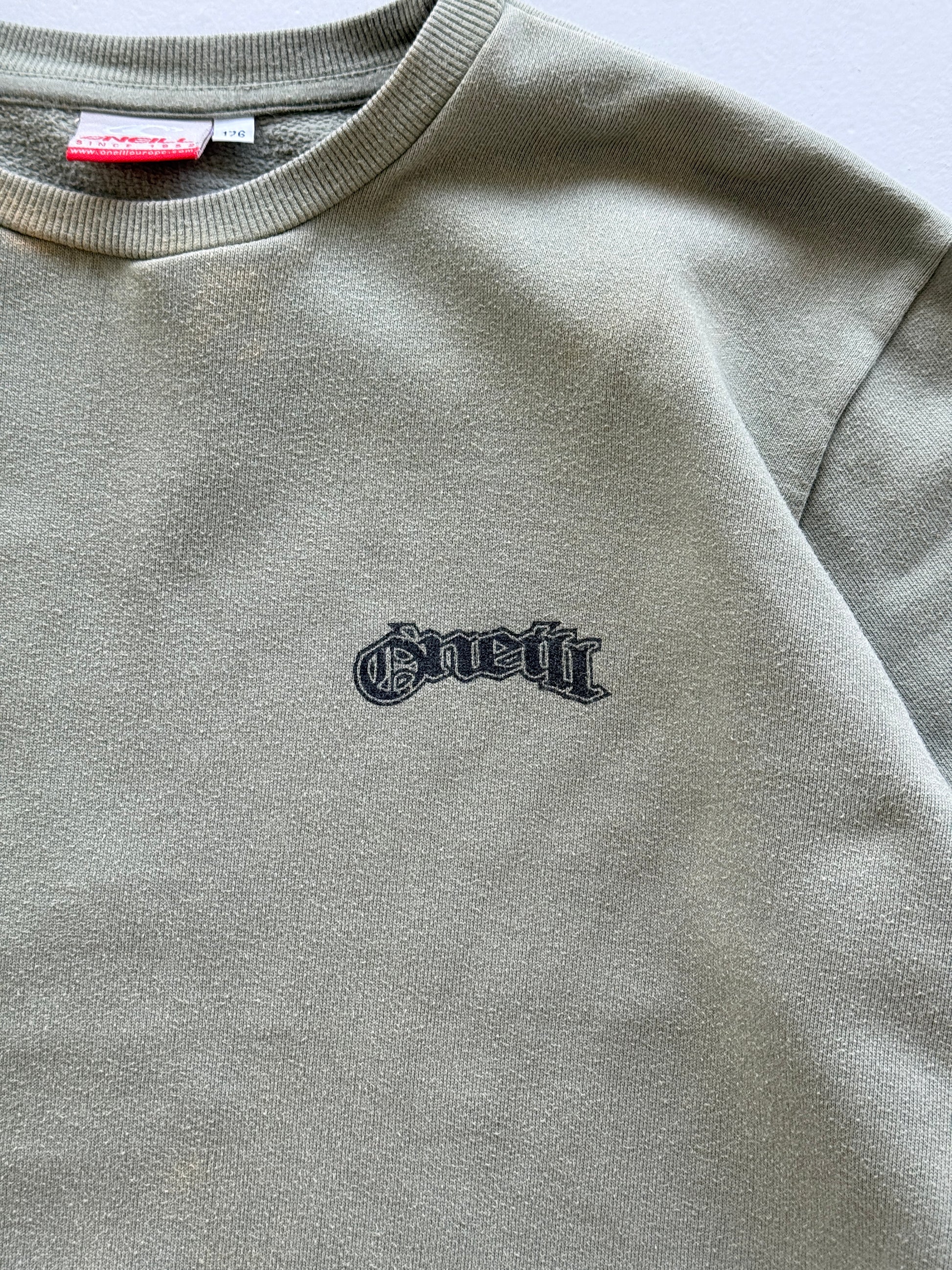 O'Neill Destroy All Obstacles Y2K Vintage Graphic Sweatshirt - Small